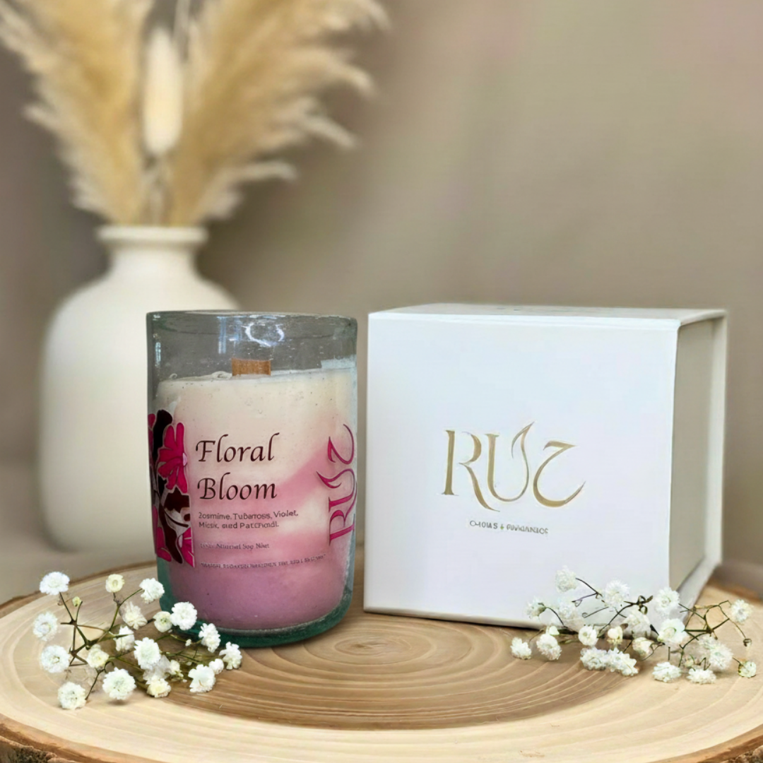 Floral Bloom Candle